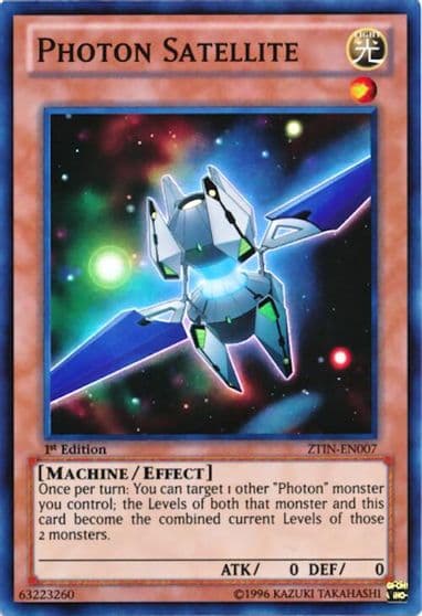 Photon Satellite 2013 Zexal Collection Tin Yu-Gi-Oh! card