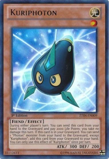 Kuriphoton 2013 Zexal Collection Tin Yu-Gi-Oh! card