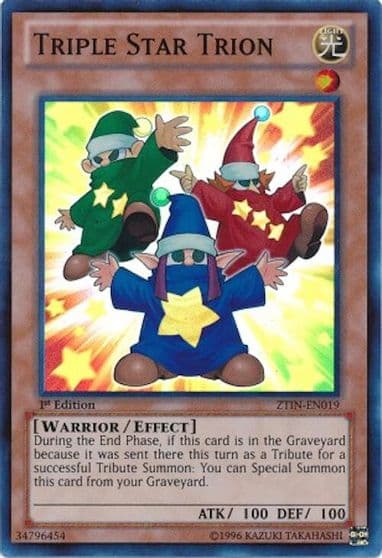 Triple Star Trion 2013 Zexal Collection Tin Yu-Gi-Oh! card