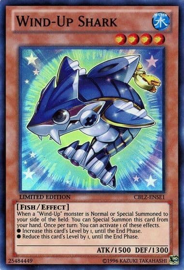 Wind Up Shark Cosmo Blazer SE Yu-Gi-Oh! card