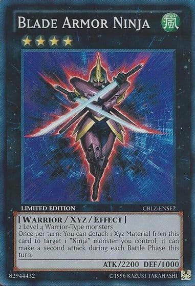 Blade Armor Ninja Cosmo Blazer SE Yu-Gi-Oh! card