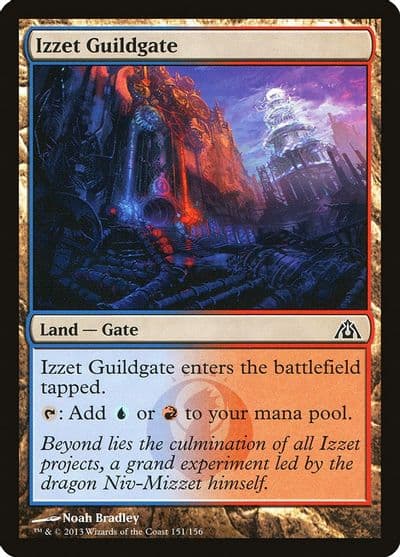 Izzet Guildgate Dragon's Maze Magic card
