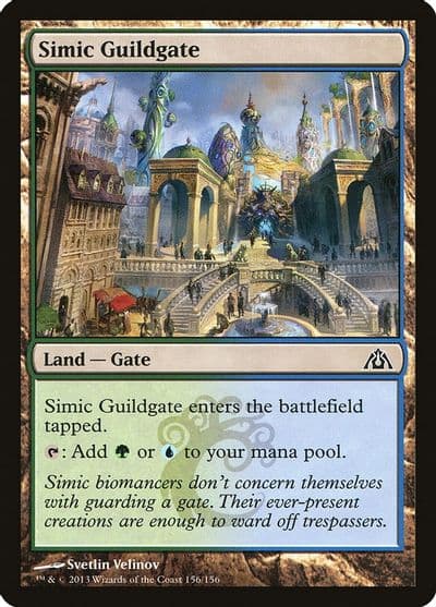 Simic Guildgate Dragon's Maze Magic card