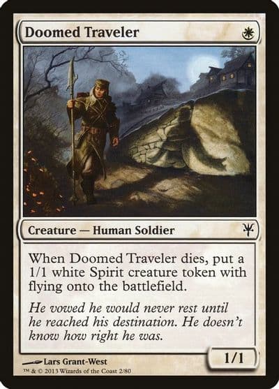 Doomed Traveler Duel Decks: Sorin vs. Tibalt Magic card