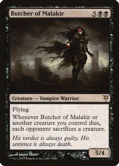 Butcher of Malakir Duel Decks: Sorin vs. Tibalt Magic card