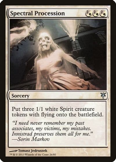 Spectral Procession Duel Decks: Sorin vs. Tibalt Magic card