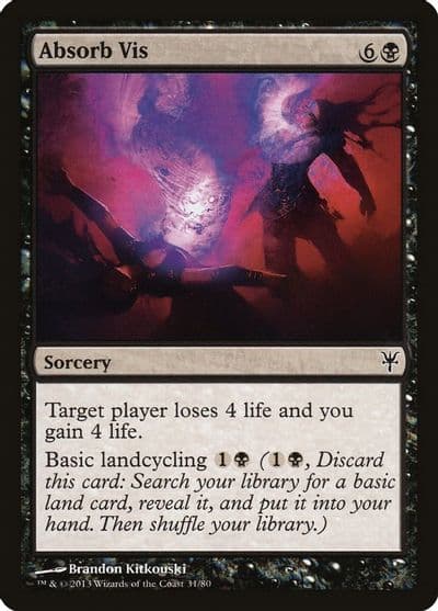Absorb Vis Duel Decks: Sorin vs. Tibalt Magic card