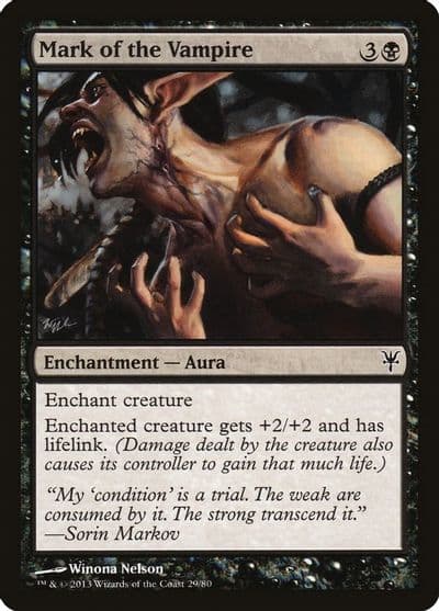 Mark of the Vampire Duel Decks: Sorin vs. Tibalt Magic card
