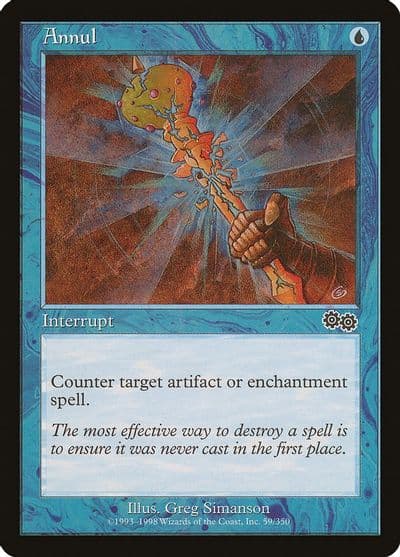 Annul Urza's Saga Magic card