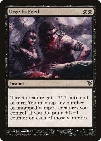 Urge to Feed Duel Decks: Sorin vs. Tibalt Magic card