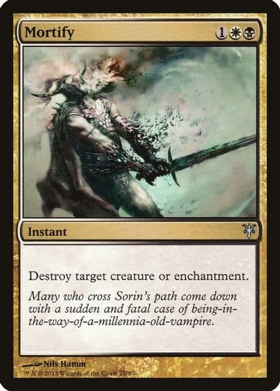 Mortify Duel Decks: Sorin vs. Tibalt Magic card