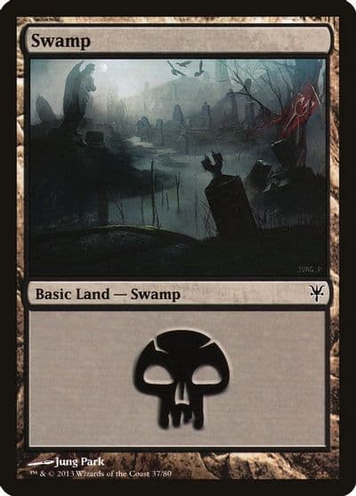 Swamp 37 Duel Decks: Sorin vs. Tibalt Magic card