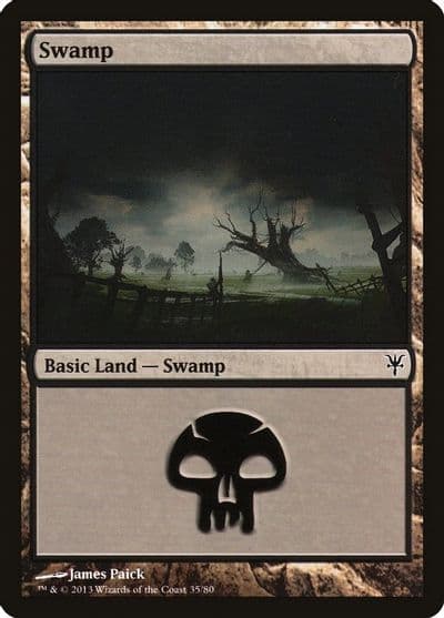 Swamp 35 Duel Decks: Sorin vs. Tibalt Magic card