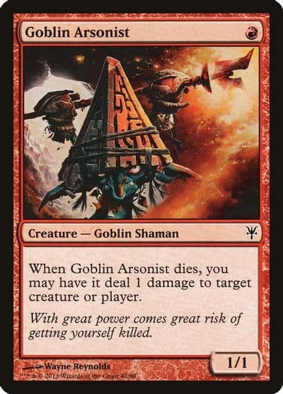 Goblin Arsonist Duel Decks: Sorin vs. Tibalt Magic card