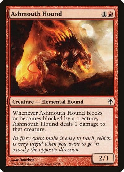 Ashmouth Hound Duel Decks: Sorin vs. Tibalt Magic card