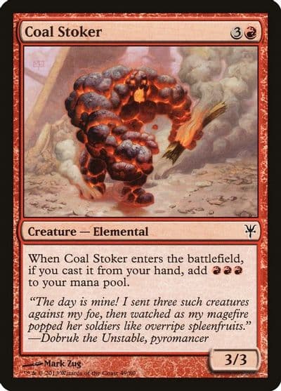 Coal Stoker Duel Decks: Sorin vs. Tibalt Magic card