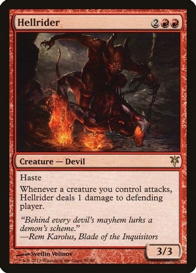 Hellrider Duel Decks: Sorin vs. Tibalt Magic card