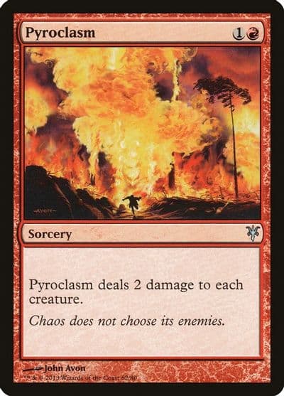 Pyroclasm Duel Decks: Sorin vs. Tibalt Magic card