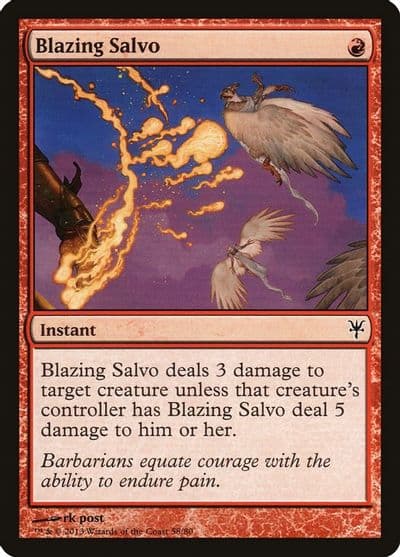Blazing Salvo Duel Decks: Sorin vs. Tibalt Magic card
