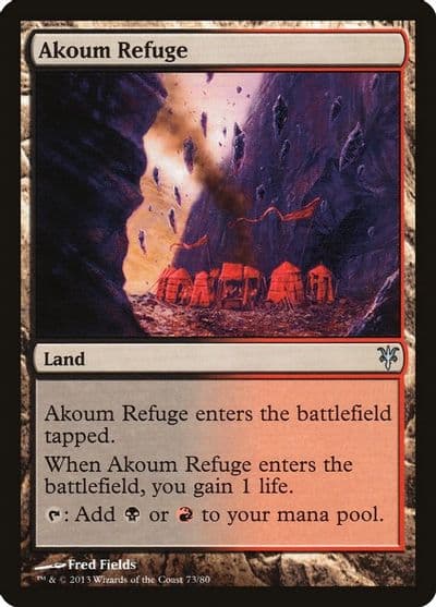 Akoum Refuge Duel Decks: Sorin vs. Tibalt Magic card