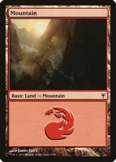 Mountain 75 Duel Decks: Sorin vs. Tibalt Magic card