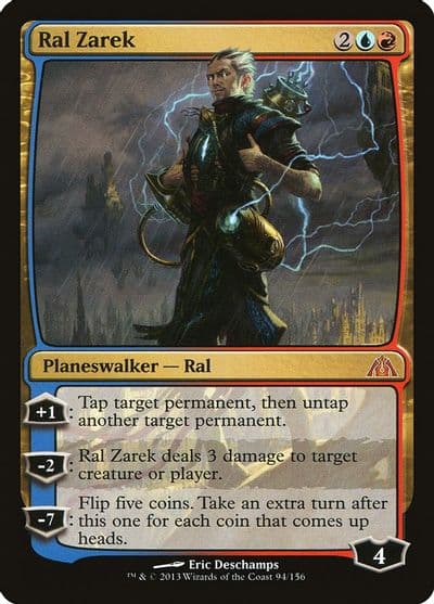 Ral Zarek Dragon's Maze Magic card