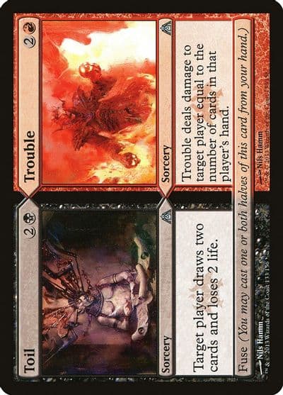 Toil Trouble Dragon's Maze Magic card