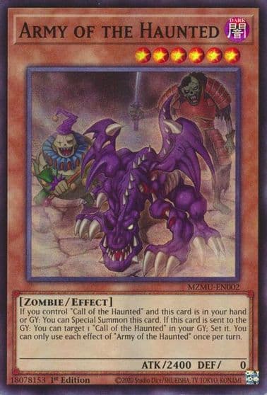 Army of the Haunted Maze of Muertos Yu-Gi-Oh! card