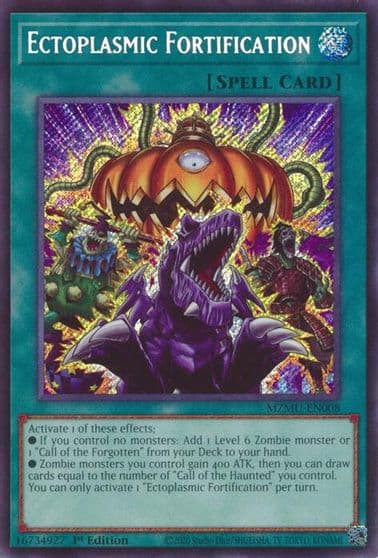 Ectoplasmic Fortification Maze of Muertos Yu-Gi-Oh! card