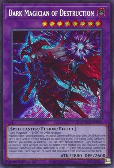 Dark Magician of Destruction Maze of Muertos Yu-Gi-Oh! card