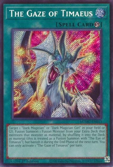 The Gaze of Timaeus Maze of Muertos Yu-Gi-Oh! card
