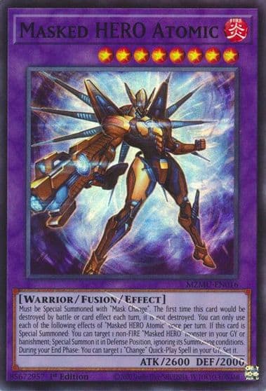 Masked HERO Atomic Maze of Muertos Yu-Gi-Oh! card