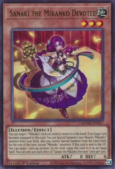 Sanaki the Mikanko Devotee Maze of Muertos Yu-Gi-Oh! card