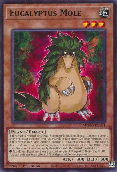 Eucalyptus Mole Maze of Muertos Yu-Gi-Oh! card