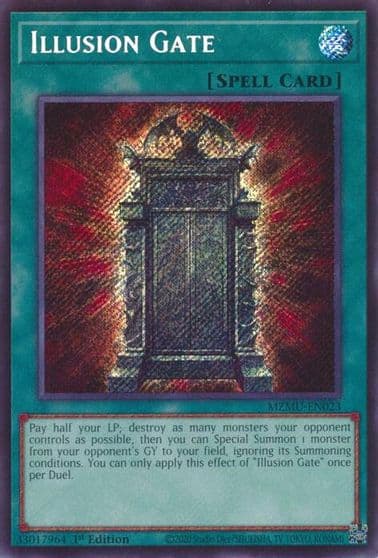 Illusion Gate Maze of Muertos Yu-Gi-Oh! card