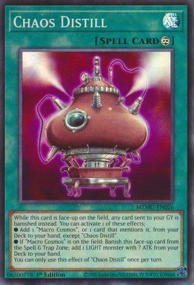 Chaos Distill Maze of Muertos Yu-Gi-Oh! card