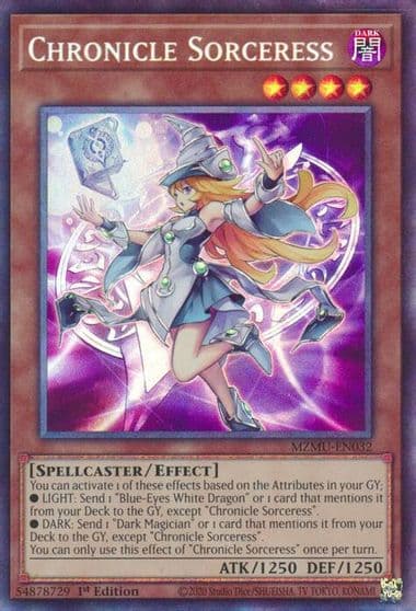 Chronicle Sorceress Collectors Rare Maze of Muertos Yu-Gi-Oh! card