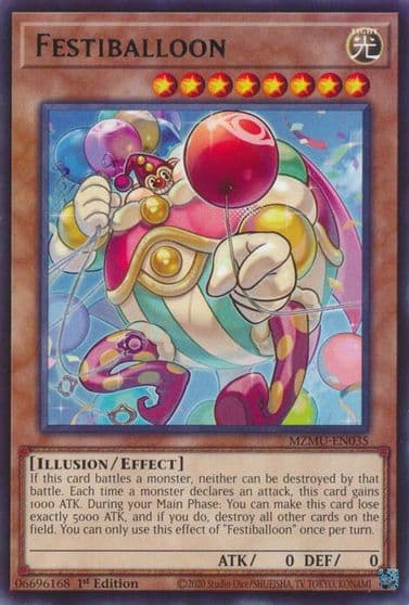 Festiballoon Maze of Muertos Yu-Gi-Oh! card