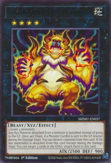 Bazoo the Soul Devourer Maze of Muertos Yu-Gi-Oh! card