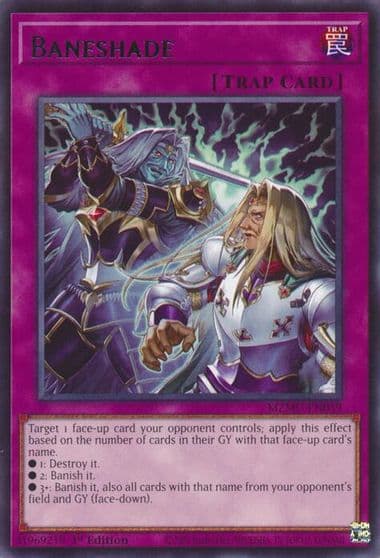 Baneshade Maze of Muertos Yu-Gi-Oh! card