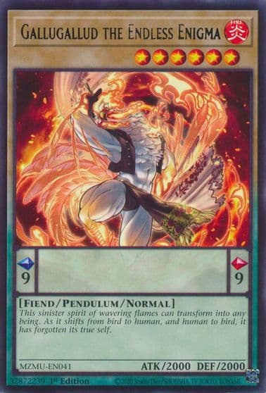 Gallugallud the Endless Enigma Maze of Muertos Yu-Gi-Oh! card
