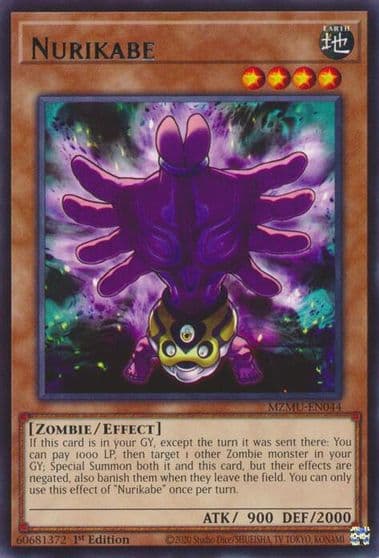 Nurikabe Maze of Muertos Yu-Gi-Oh! card