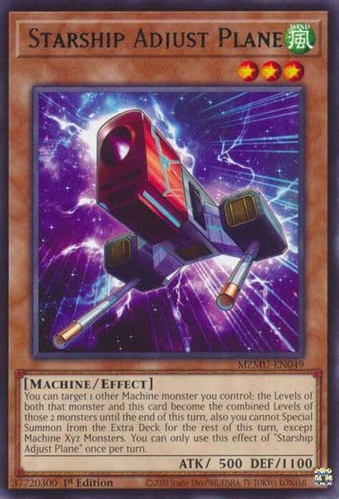 Starship Adjust Plane Maze of Muertos Yu-Gi-Oh! card