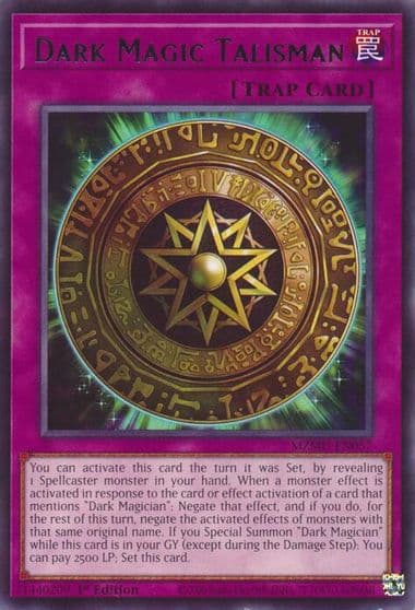 Dark Magic Talisman Maze of Muertos Yu-Gi-Oh! card