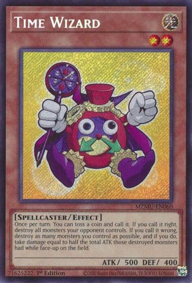 Time Wizard Maze of Muertos Yu-Gi-Oh! card