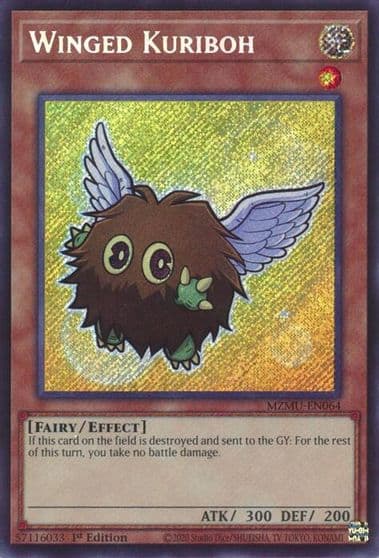 Winged Kuriboh Maze of Muertos Yu-Gi-Oh! card