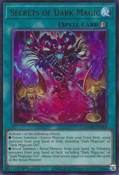 Secrets of Dark Magic Maze of Muertos Yu-Gi-Oh! card