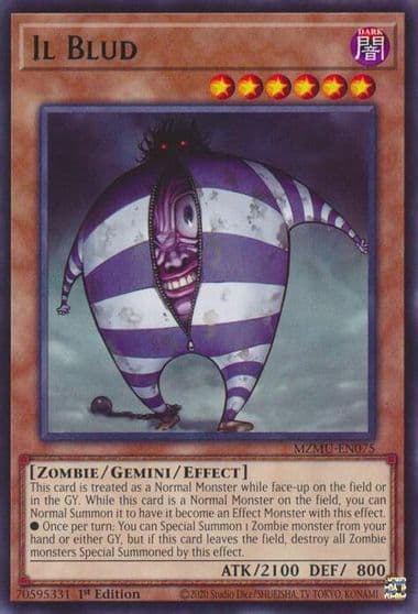 Il Blud Maze of Muertos Yu-Gi-Oh! card