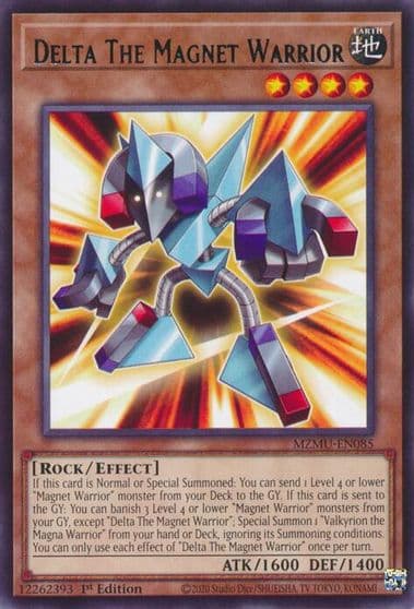 Delta The Magnet Warrior Maze of Muertos Yu-Gi-Oh! card