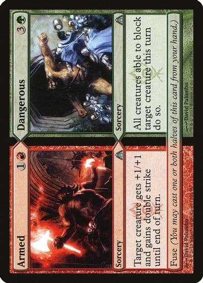 Armed Dangerous Dragon's Maze Magic card
